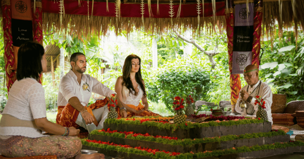 Beautifully Romantic Blessing Ceremonies in Bali