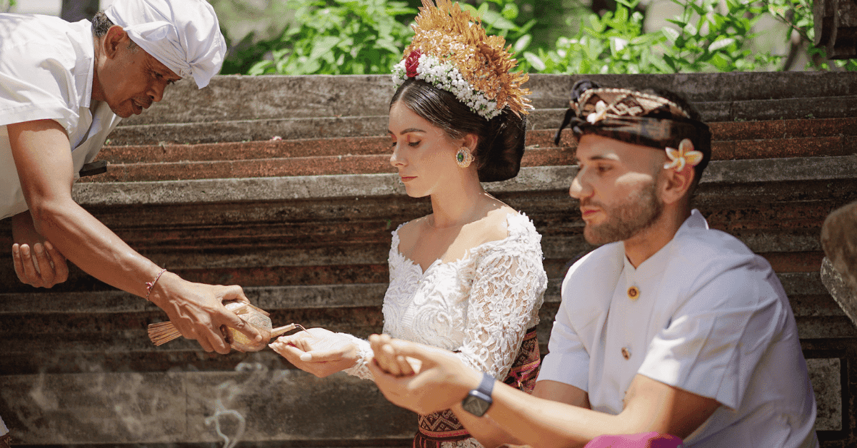Beautifully Romantic Blessing Ceremonies in Bali